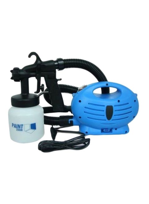 Paint Zoom Electric Portable Spray Painting Machine Gunand Airless Sprayer Set Black/Blue