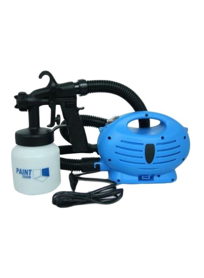 PAiNT zoom - Paint Zoom Electric Portable Spray Painting Machine Gunand Airless Sprayer Set Black/Blue - Image 1
