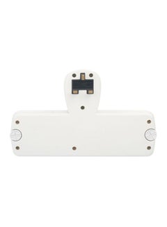 Terminator 4-Way Universal Multi Adaptor T-Type Socket White/Green  - Image 2