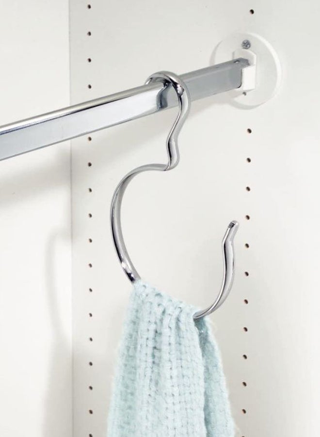 InterDesign Exific Accessory Cabinet Organizer Holder Silver  - Image 2
