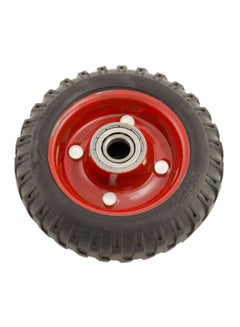 BMB tools Heavy Weight Caster Wheel Black/Red 8inch  - Image 1