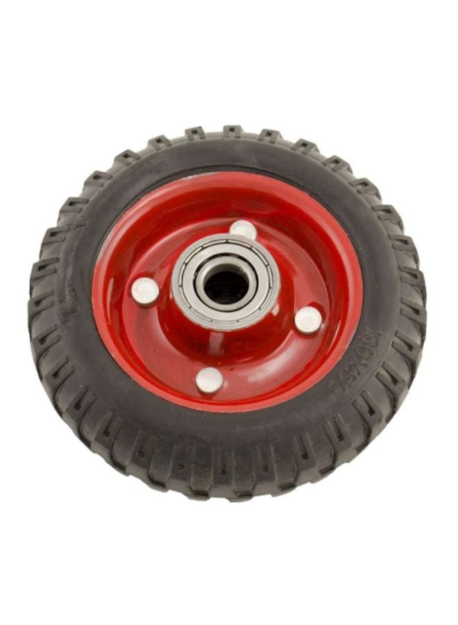 BMB tools Heavy Weight Caster Wheel Black/Red 8inch  - Image 1