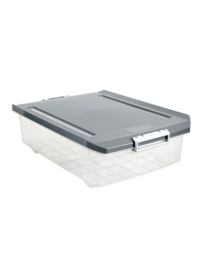 TATAY Storage Box Light Grey/Clear 32Liters - Image 1