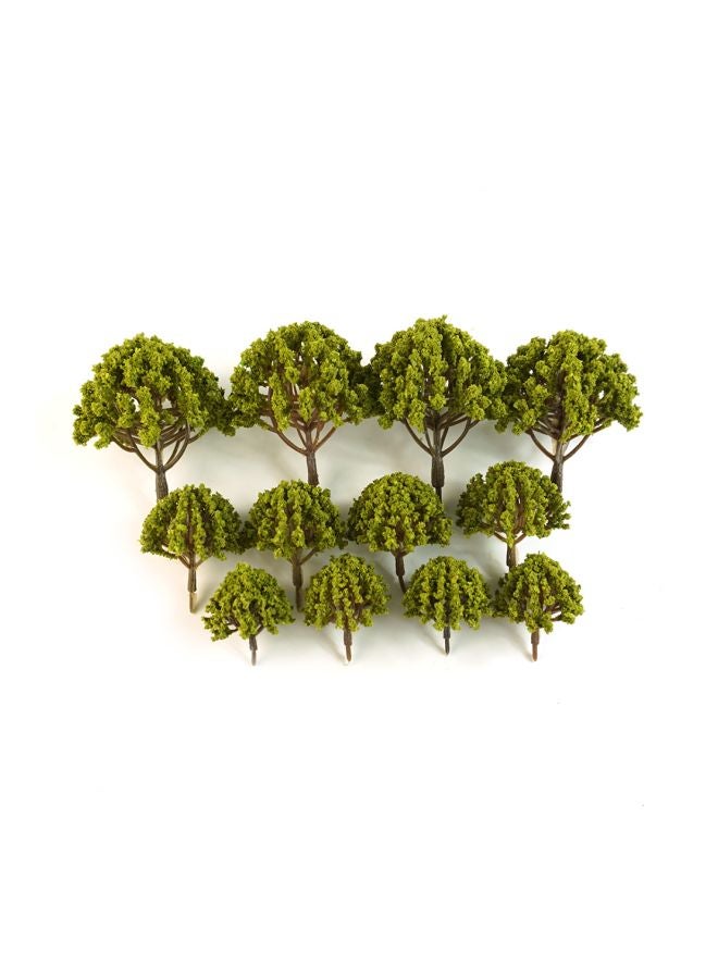 20-Piece Artificial Mixed Model Tree Set  - Image 2