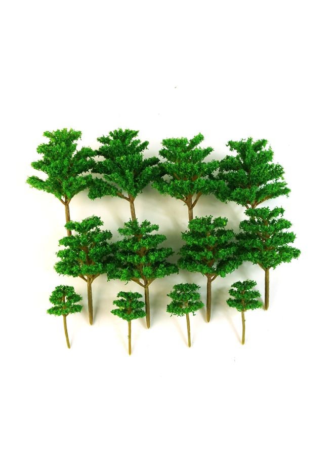 24-Piece Artificial Model Tree Set  - Image 4