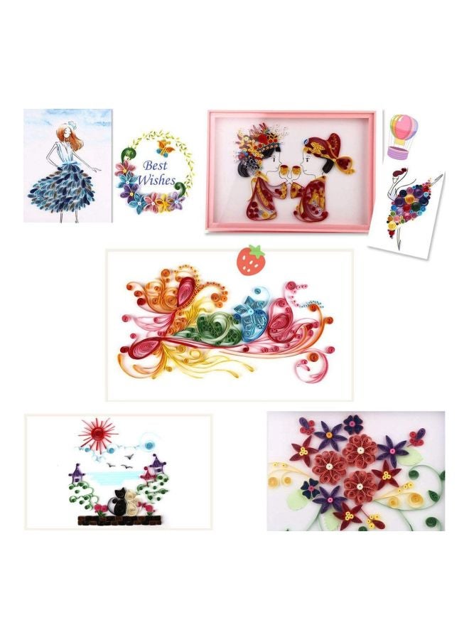 19-Piece Paper Quilling Kit