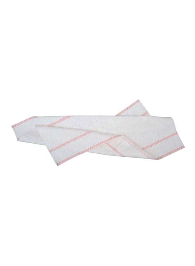 Vileda Cotton Floor Cloth White/Red - Image 1