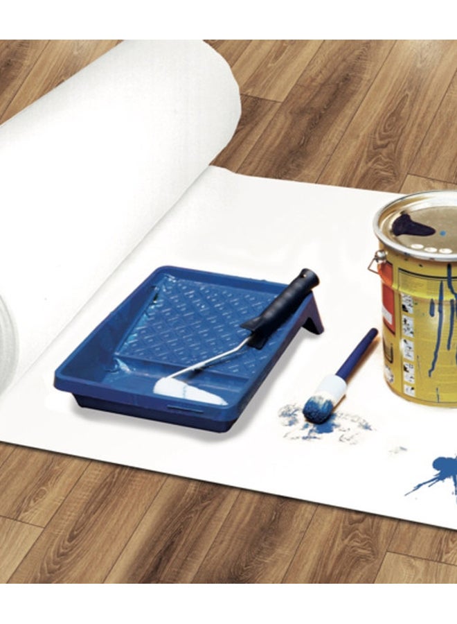 Standard 1M Temporary Floor Cover Paint Protection Sheet White 25meter - Image 3
