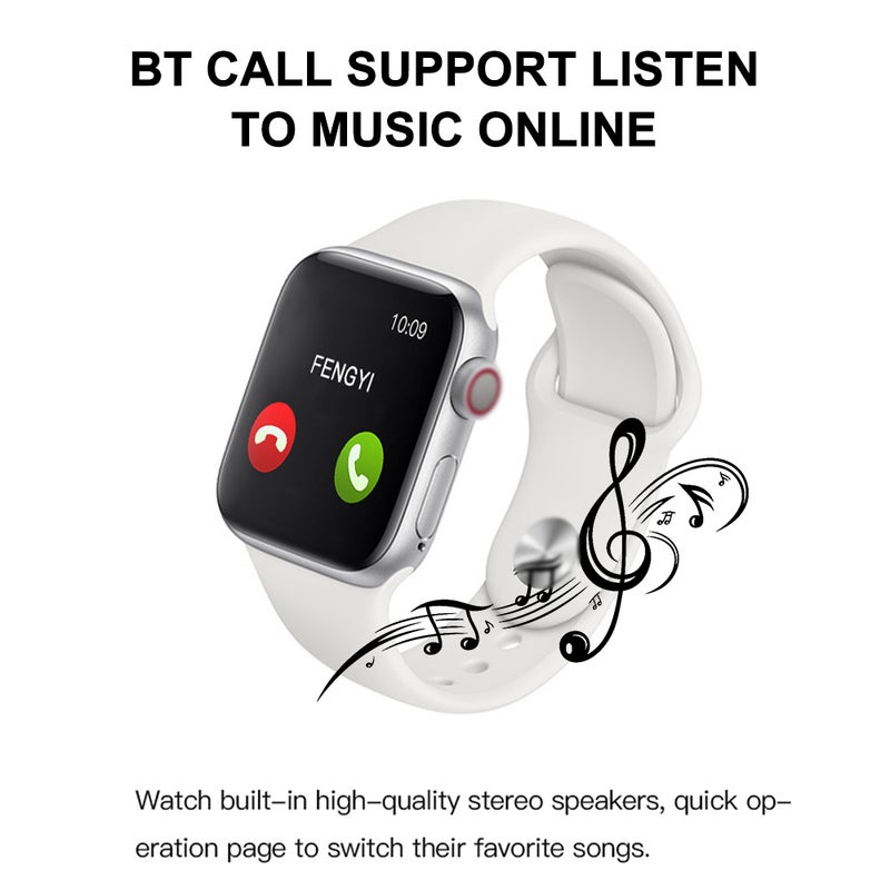 Generic - T500 Series Intelligent Watch White - Image 1