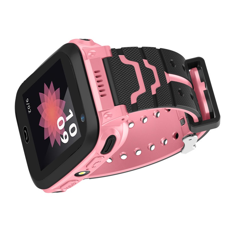 Kids Intelligent Phone Watch With SIM Card Slot Pink - Image 4