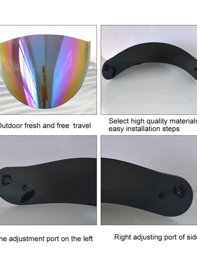 Generic Replacement Anti-UV Helmet Lens For Moto Helmet KYT  - Image 4