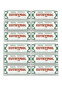 Euthymol 12-Piece Original Toothpaste 12x75ml  - Image 2
