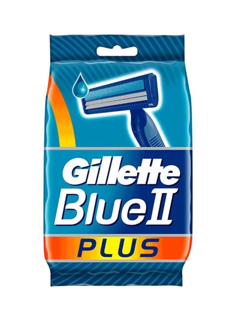 5-Piece II Plus Razor Set Blue