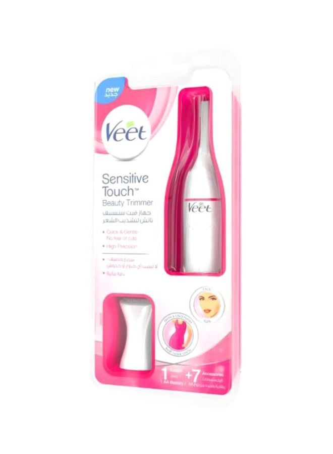 Veet - Sensitive Touch Beauty Trimmer White/Pink - Image 1