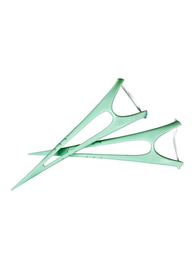 Jordan - 25-Piece Easy Reach Flosser Set Green - Image 1