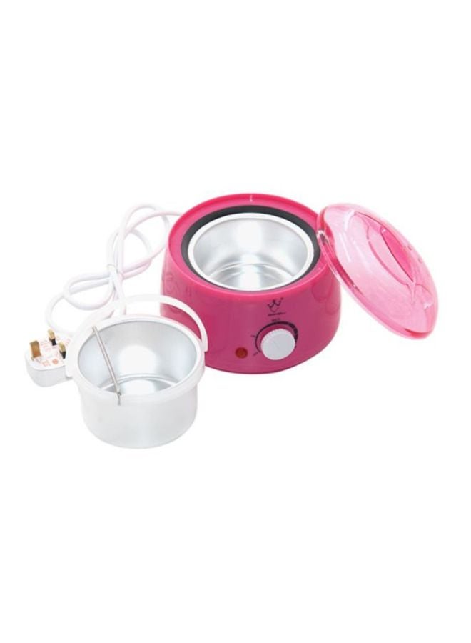 Konsung Beauty Wax Heater Machine With Wax Bag Pink/White  - Image 3
