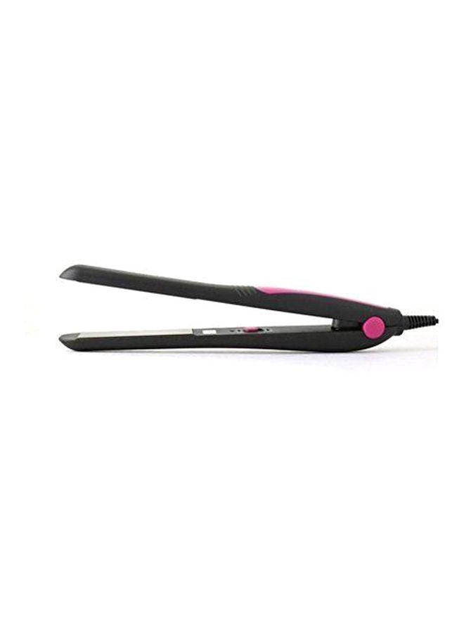 Kemei Electric Hair Straightener Black/Pink 372grams  - Image 3