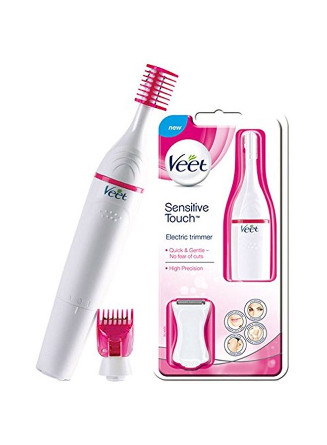 Veet Sensitive Touch Beauty Trimmer White/Pink 10cm - Image 1