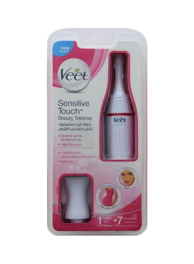 Veet Sensitive Touch Beauty Trimmer White/Pink 10cm - Image 2