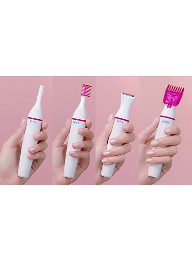Veet Sensitive Touch Beauty Trimmer White/Pink 10cm - Image 3