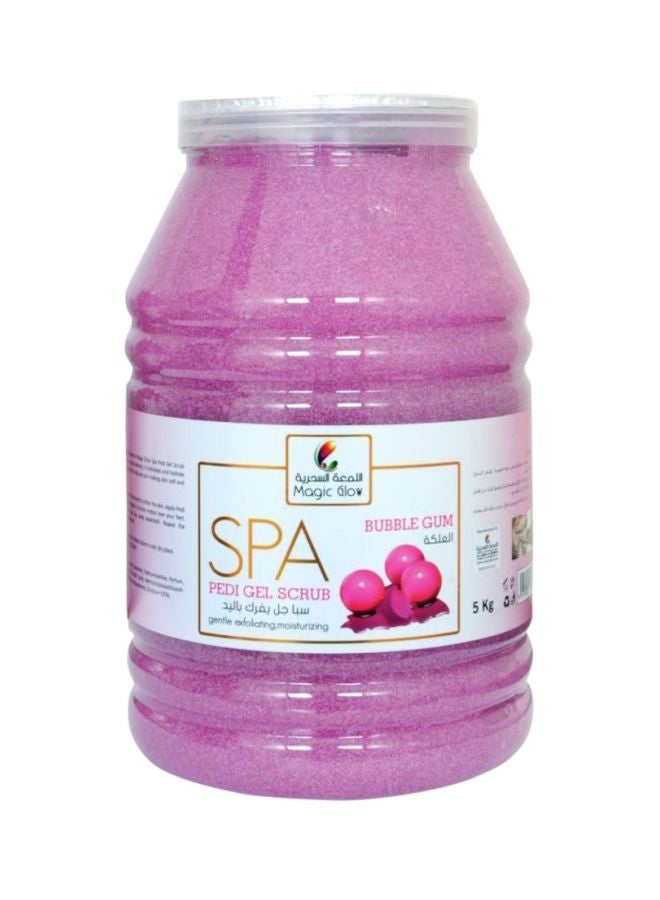 Magic Glow Spa Pedi Gel Scrub Pink 5kg