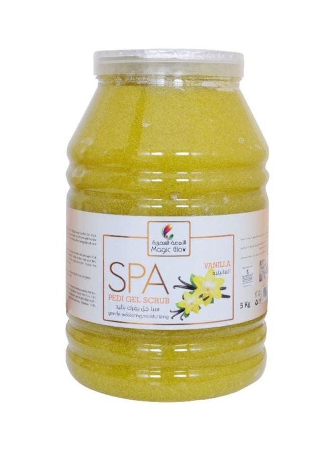 Magic Glow Spa Pedi Gel Scrub Yellow 5kg