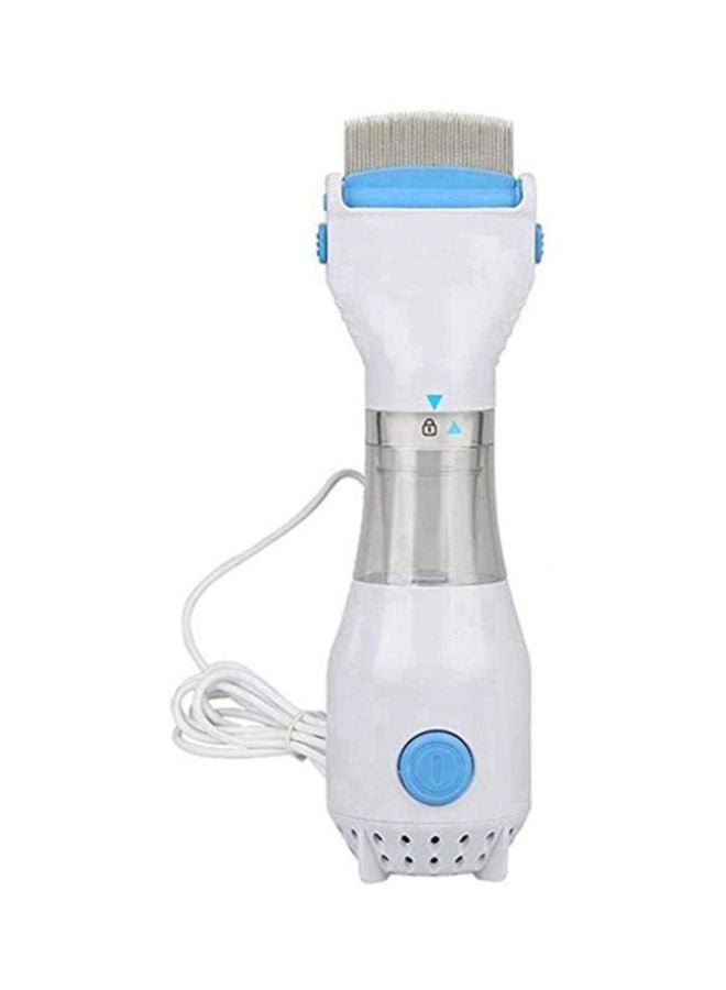 V-Comb Anti AllergIC Lice Treatment Electric Comb White And Blue  - Image 3