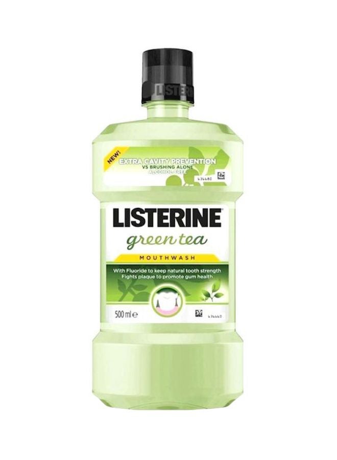 Listerine Tea Mouthwash Green 500ml  - Image 1