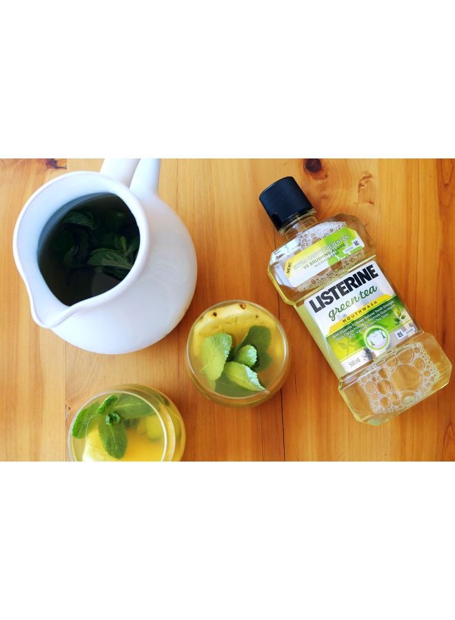 Listerine Tea Mouthwash Green 500ml  - Image 3