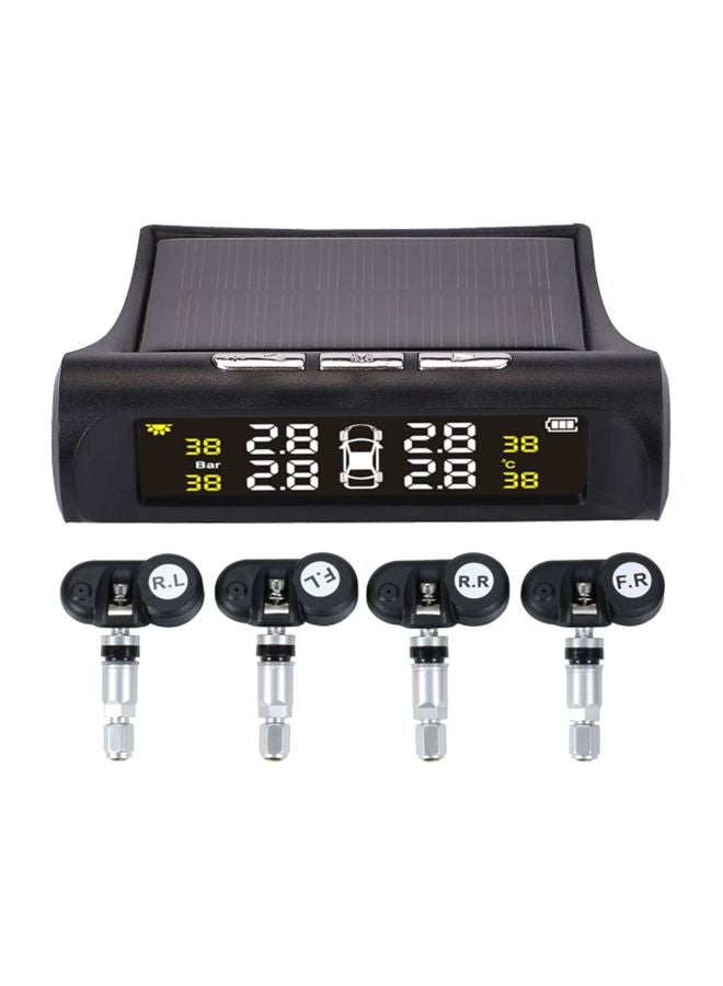 Car TPMS Tire Pressure Digital Solar Energy Monitoring System - Image 1