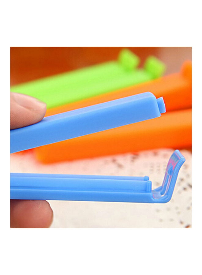 Generic - 5-Piece Food Sealing Clips Bag Clips Keeping Clamp Sealer Multicolour 11.00 x 1.80cm - Image 1