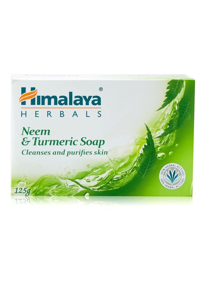 6-Piece Neem And Turmeric Soap 6x125grams - v1605623216/N17548905A_2