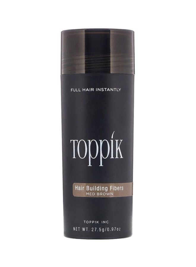 Toppik Hair Building Fibers Medium Brown 27.5grams  - Image 1