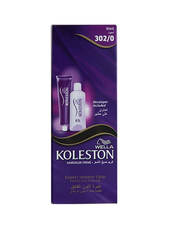 ويلا كريم تلوين دائم للشعر أسود 20جرام