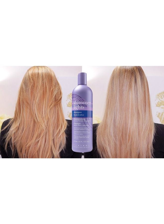 CLAIROL Shimmer Lights Shampoo 473ml - Image 3