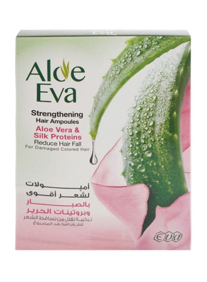 Aloe Eva 4-Piece Aloe Vera And Silk Proteins Hair Ampoules - Image 1