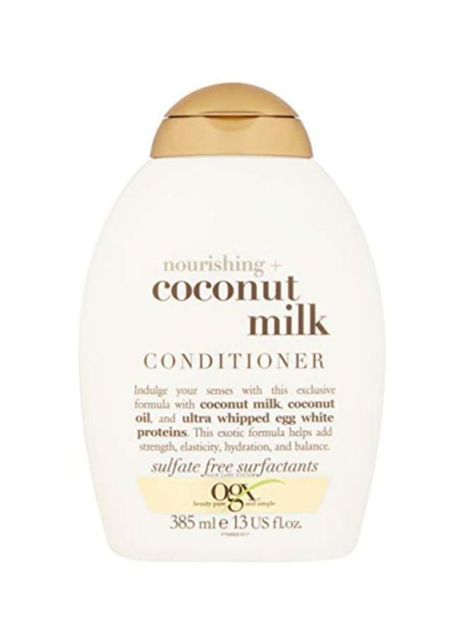 أو جي إكس بلسم الشعر بحليب جوز الهند 385ملليلتر - Image 1