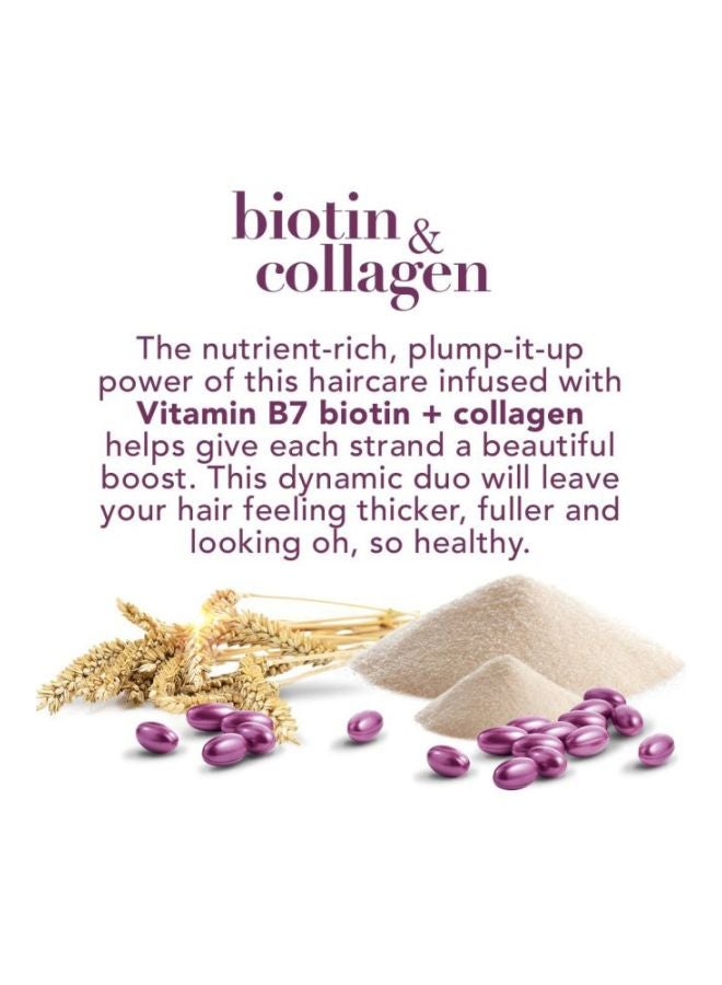 Ogx - Thick And Full Plus Biotin And Collagen Conditioner 385ml - Image 1