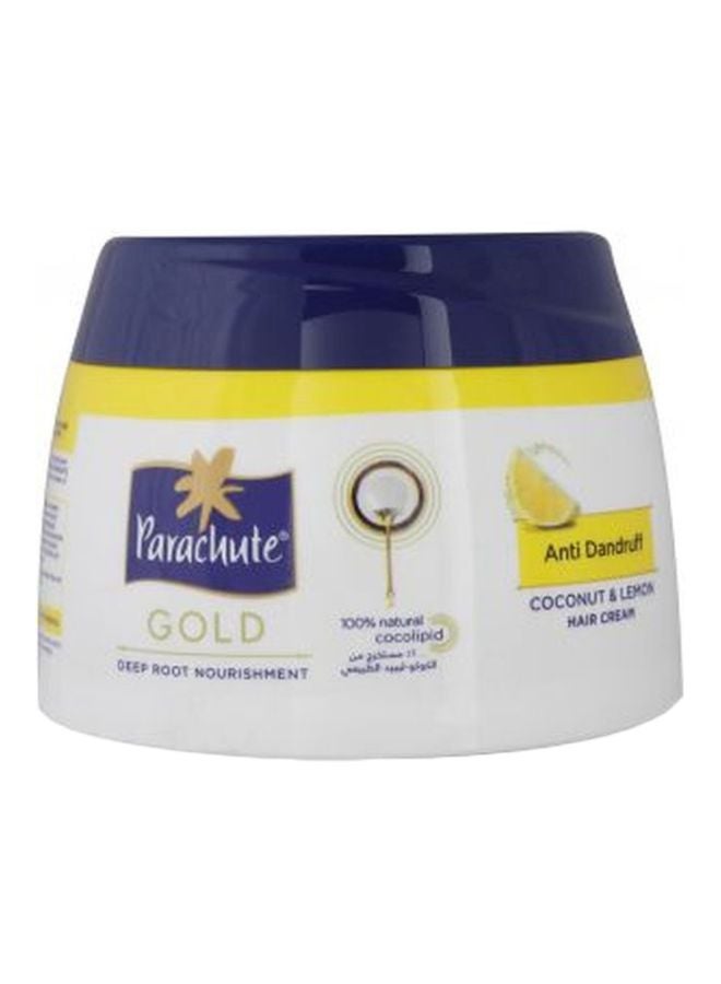 Parachute Gold Anti-Dandruff Coconut And Lemon Hair Cream 210ml  - Image 1