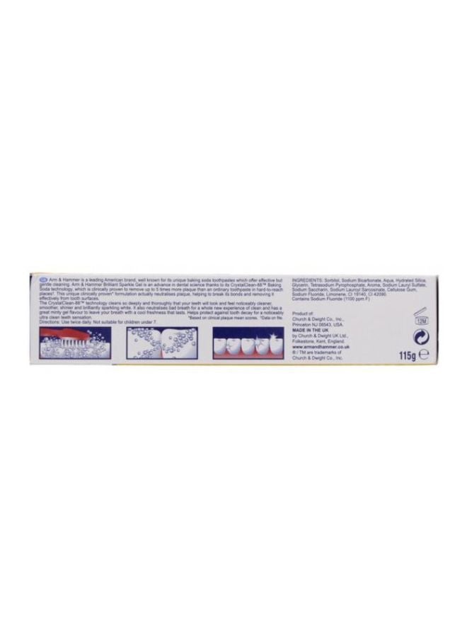Arm & Hammer Advance White Brilliant Sparkle Toothpaste 115grams  - Image 2