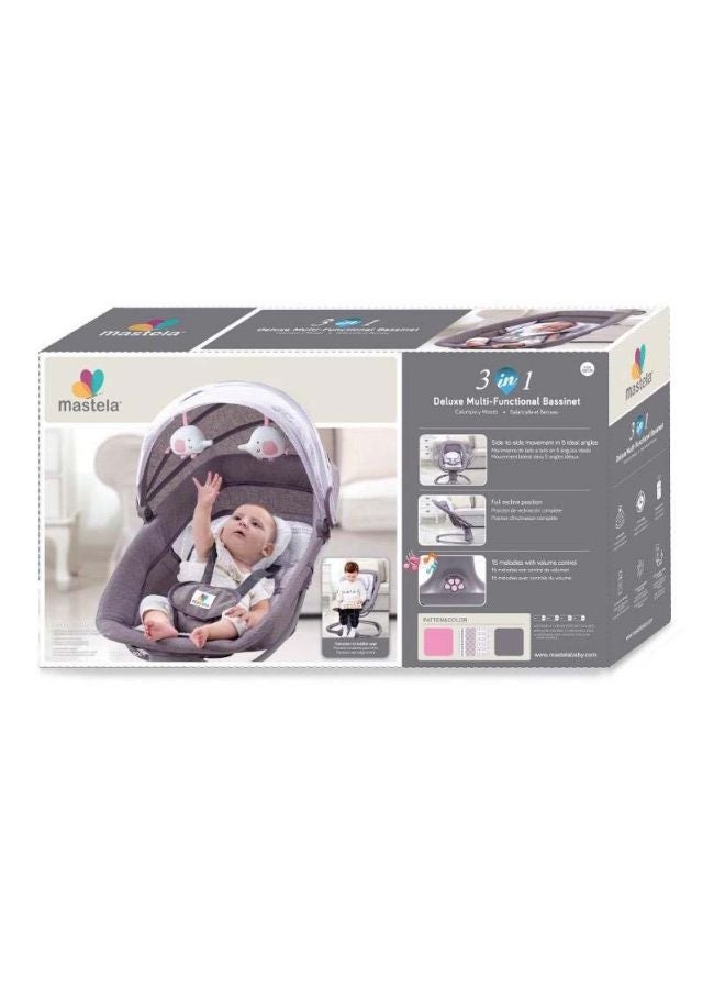 Mastela - 3-In-1 Deluxe Multi-Functional Bassinet - Image 1