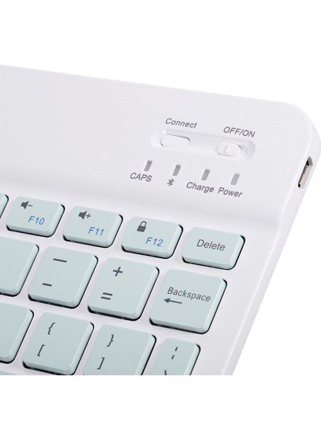 Generic - Wireless Bluetooth Keyboard White - Image 1