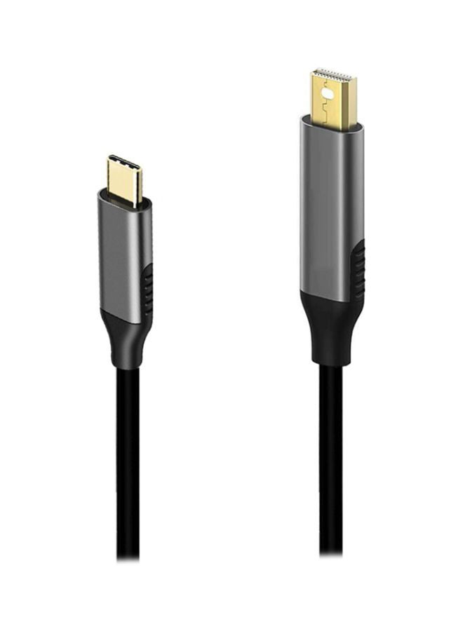 Generic - USB-C To Mini DisplayPort Adapter Black - Image 1