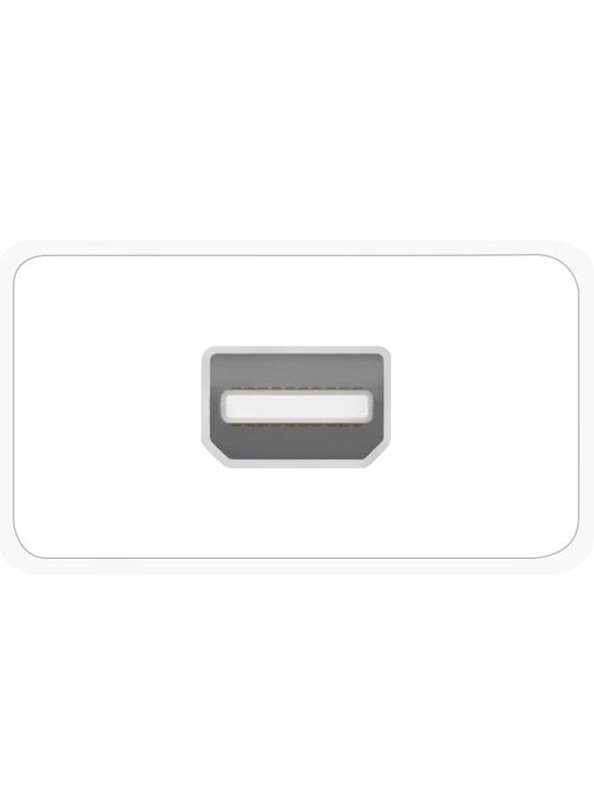 Generic - 3.1 Type C To Mini Displayport DP 4K Adapter For Apple MacBook White - Image 1