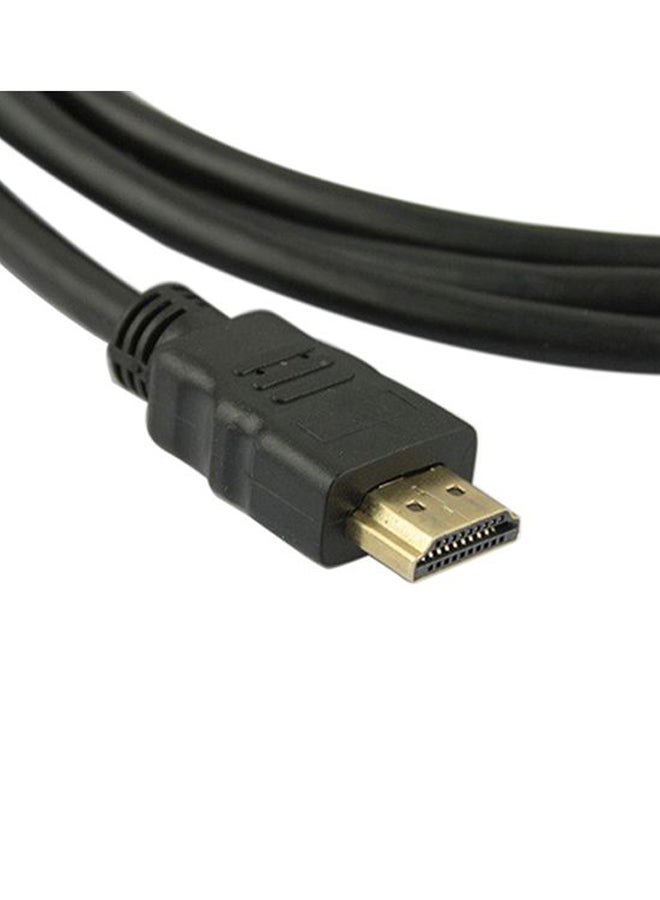 كابل من منفذ ذكر إلى منفذ VGA HD-15 ذكر أسود/أزرق/أصفر - Image 4
