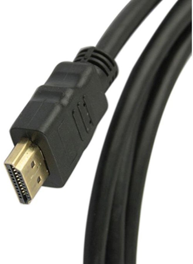 كابل من منفذ ذكر إلى منفذ VGA HD-15 ذكر أسود/أزرق/أصفر - Image 5