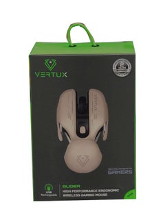VERTUX VT-M-Glider Wireless Gaming Mouse Beige  - Image 2