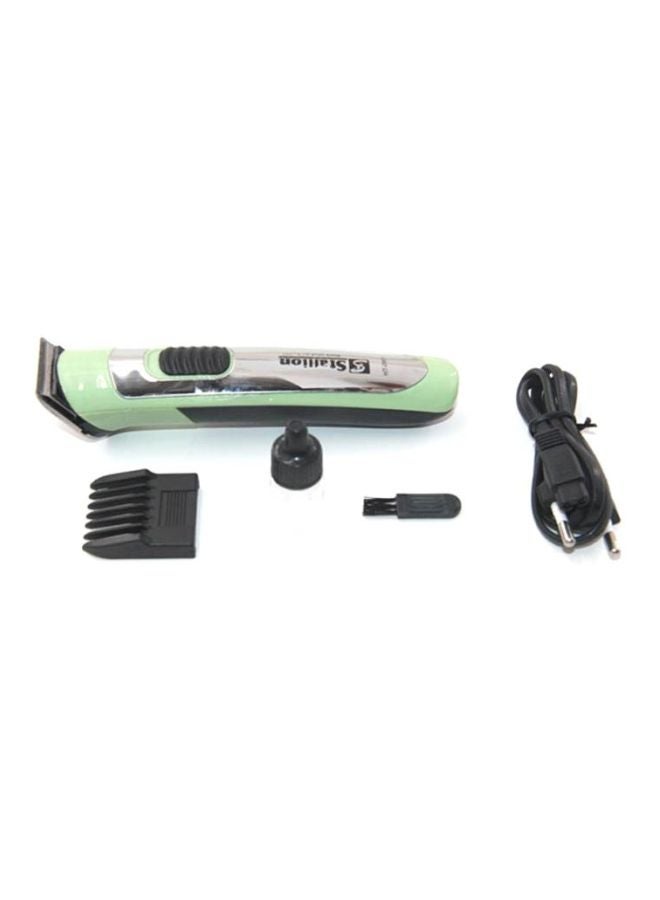 Stallion 5-Piece Hair Trimmer Set Green/Silver - Image 2