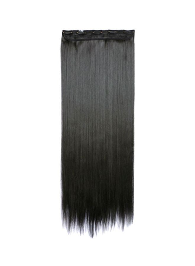 Umiwin 5-Piece Synthetic Straight Hair Wig With Comb 70cm 