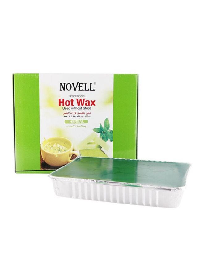 NOVELL Honey Warm Wax Tray Green 1000ml